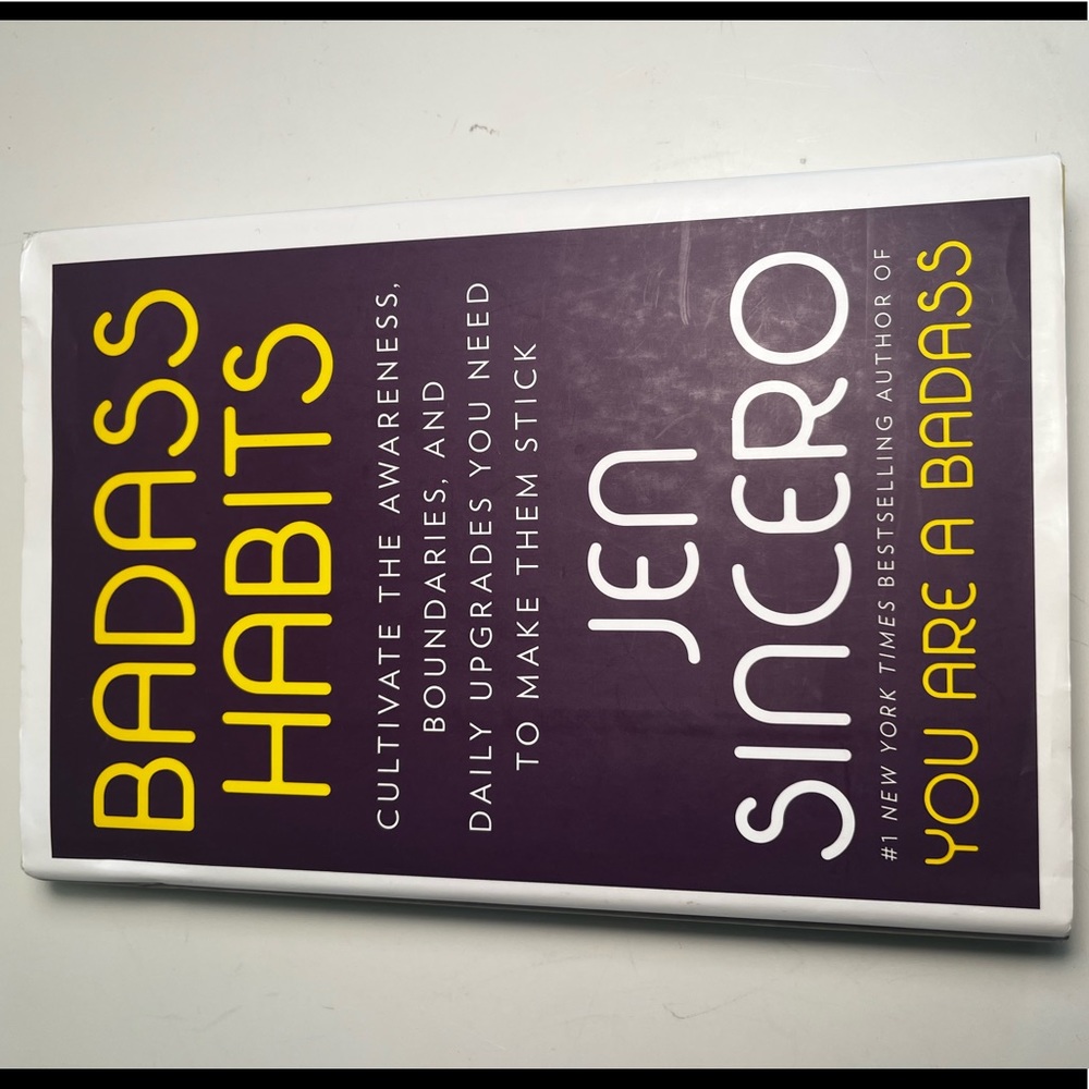 Badass Habits book